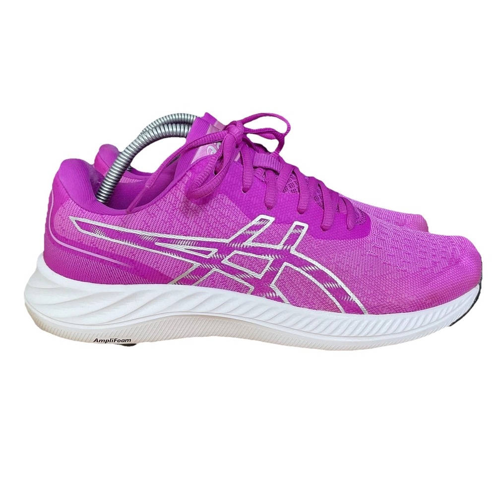 Asics Gel-Excite 9 1012B182 Womens US 10 Sneakers Fuchsia White Running Shoes